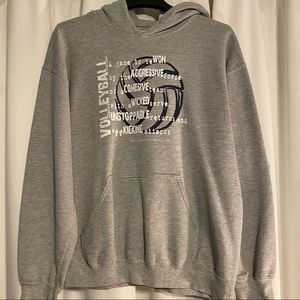 Volleyball Quote Hoodie Sweatshirt
